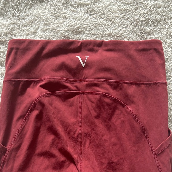 Burgundy Leggings | Vitae Apparel - Picture 5 of 5